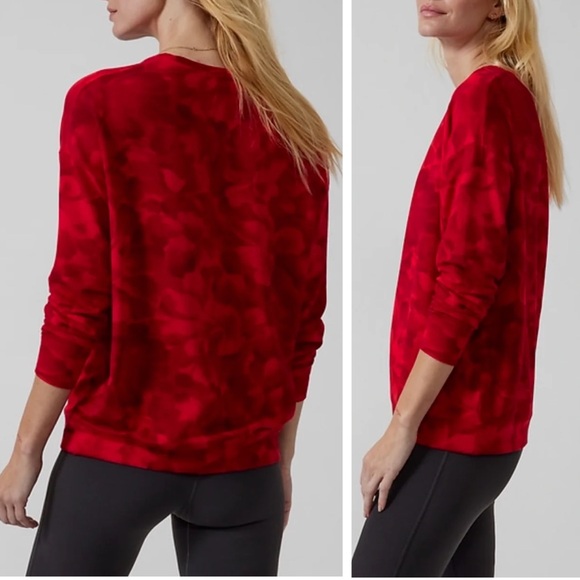 ATHLETA Chakra Floral Balance Sweatshirt - Picture 2 of 8